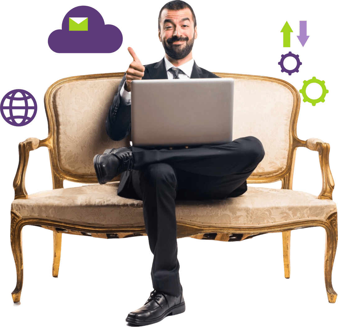 Servidor de e-mail profissional com suporte humanizado e segurança